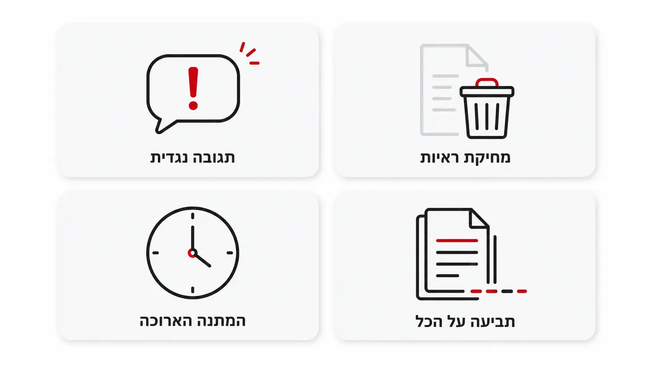הטעויות שהכי יקר לחזור עליהן