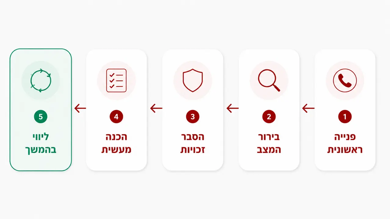 מה כולל תהליך ייעוץ לפני חקירה - צעד אחר צעד